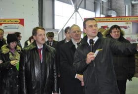 Opening of Vaderstad plant, February 8th, 2011