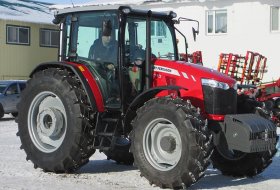 Photo Reports » Unveiling of the Massey Ferguson 6713 tractor in Chelyabinsk, February 17th, 2017