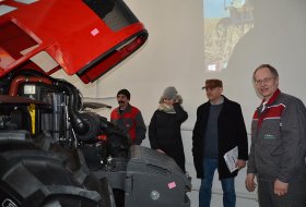 Unveiling of the Massey Ferguson 6713 tractor in Chelyabinsk