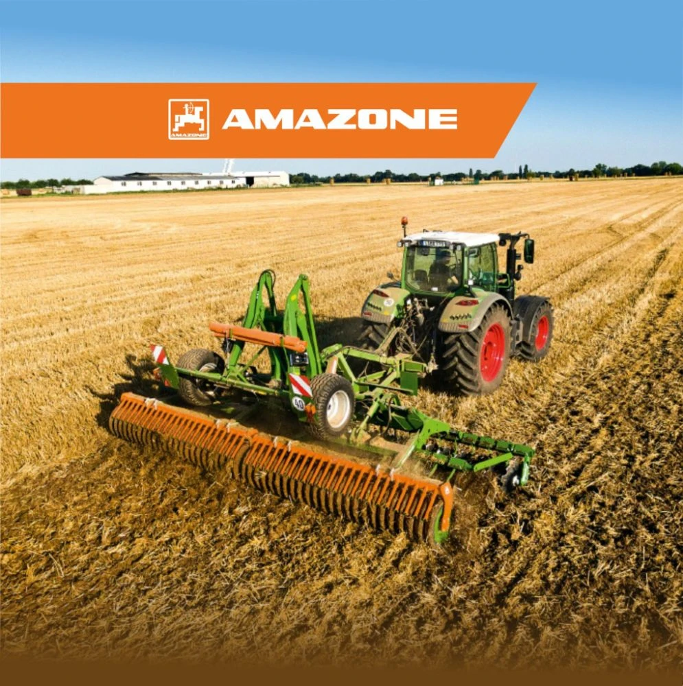 Дисковая борона Catros+ 6002-2, каток KW с CTS