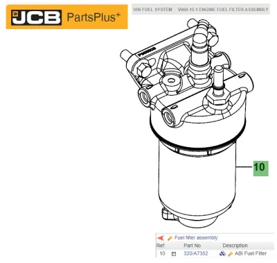 FUEL FILTER 320A7352