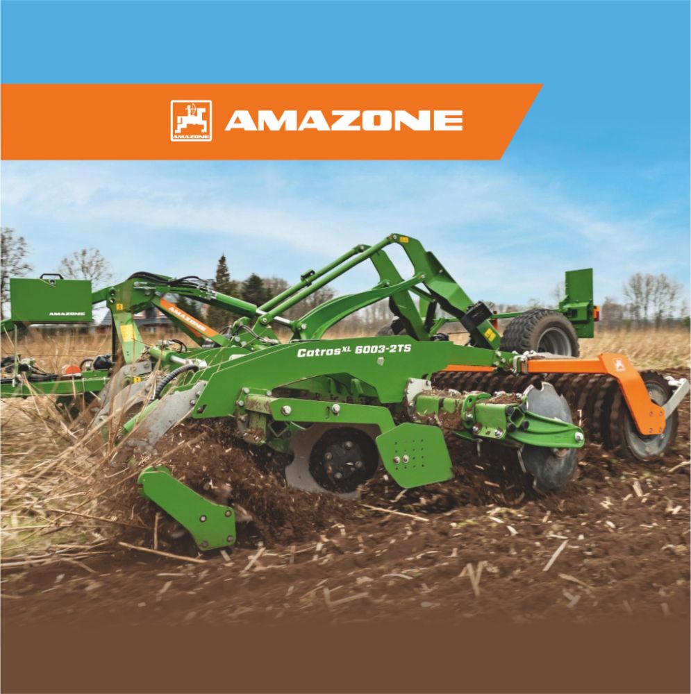 Ранний заказ на почвообработку от Amazone, выгода до 5%